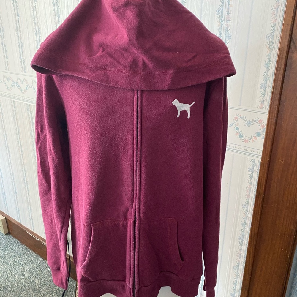 Pink hoodie
